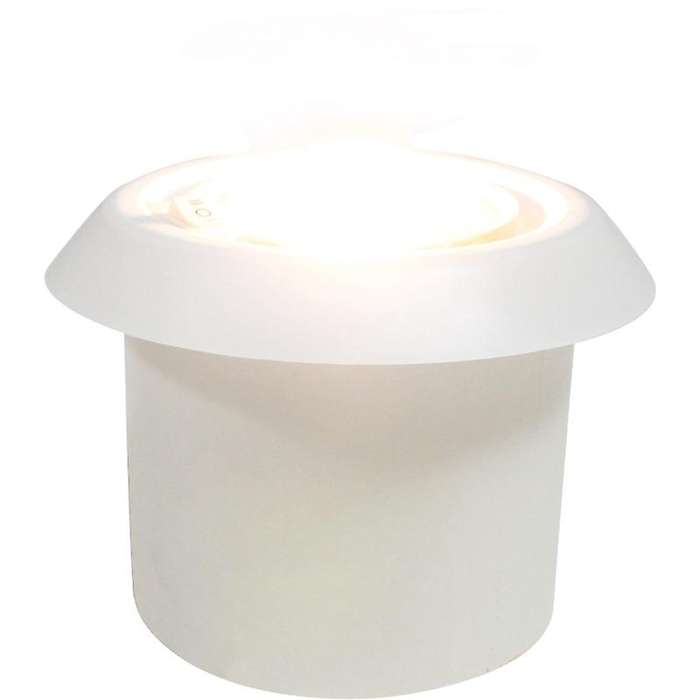12V RV Roof Ventilation Ceiling Exhaust Fan Air Vent Grille Strong Wind Fan with LED Light for Cara
