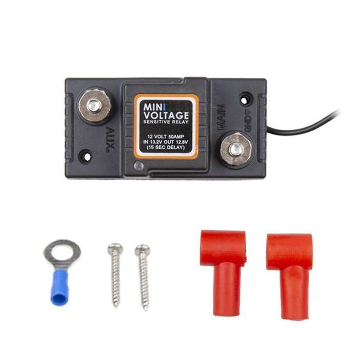 12V VSR Voltage Sensitive Relay Car Intelligent Dual Battery Controller Isolator Car Battery Relay f