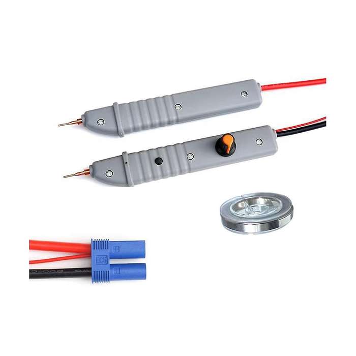 12v-16.8v Spot Welding Machine Ec5 99 Gears Stepless Adjustment Integrated Welding Pen Body 0.1-0.2