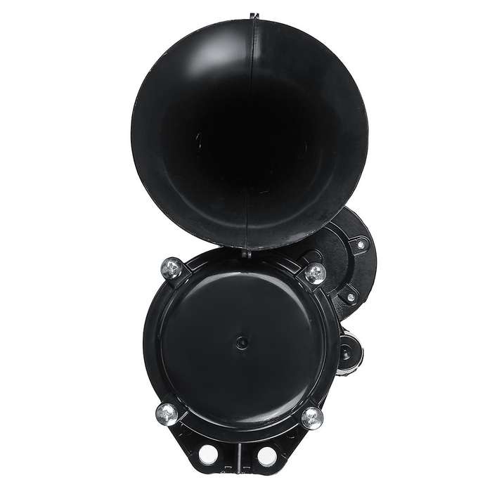 12V-24V Truck Air Horn Loud Trumpet Air Horn with Electric Valve Flat for Auto Car Vehicle Trucks Bu