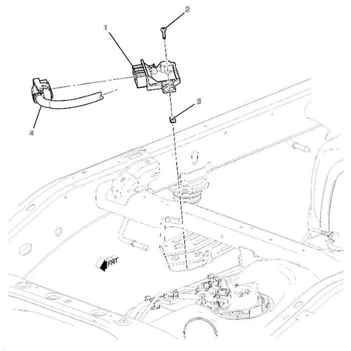 13544060, 13537053 Fuel Pump Control Module for XT4 Escalade