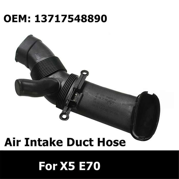 13717548890 Car Accessories Air Intake Boot Duct Hose for X5 E70 2007-2013 Dust Cover