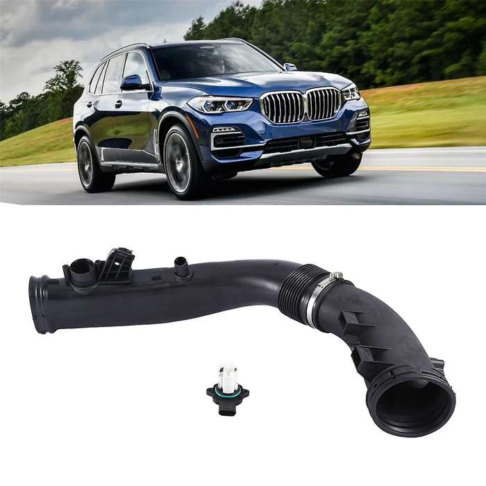 13717605585 13627593624 Auto Parts Duct without Air Mass Meter with Sensor for X5 X6