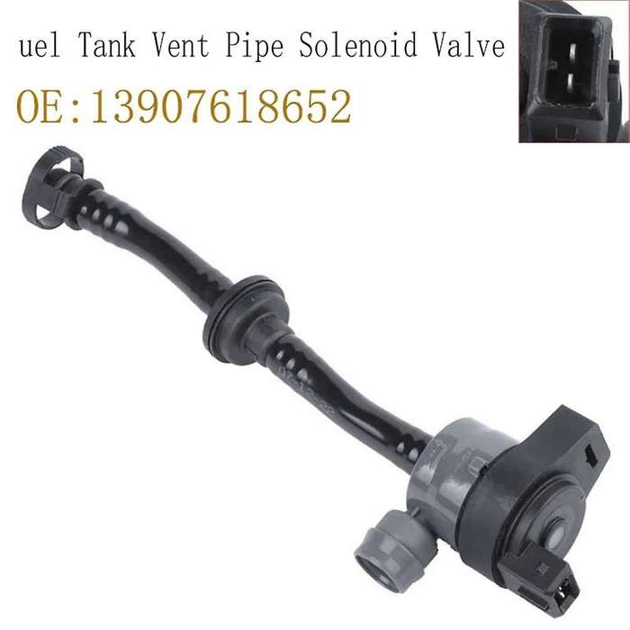 13907618652 Fuel Tank Vent Pipe Solenoid Valve for E70N E71 X6 F06 2007-2010