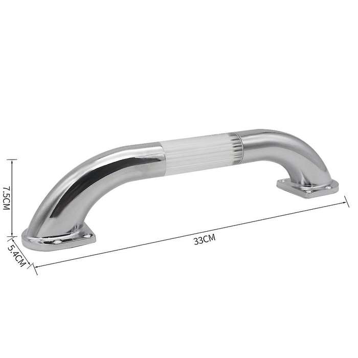 13inch Marine Handrail with Led Blue-ray Controllable Switch Illuminated Grab Handle for Caravan Ca
