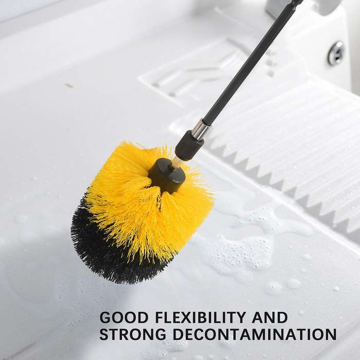 13Pcs Attachment Scrub Pads Cleaning Brush Power Scrubber Set for Car Grout Bathroom Carpet Tile Br
