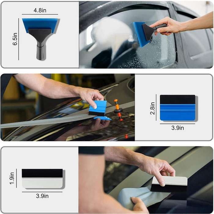 13-piece Window Film Tool Set Car Glass Protective Film Window Film Scraper Car Film Scraper