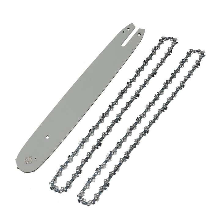 14 Inch Chain Saw Guide Bar with 2Pcs Chains for 017 MS170 MS171 MS170/MS180/MS230/MS250 All Types S