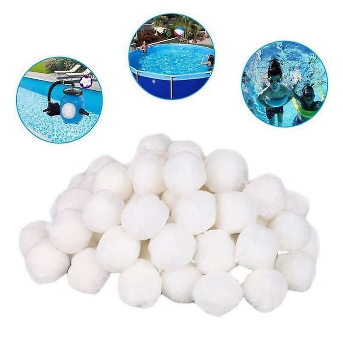 1400G White Filter Balls Eco-Friendly Swimming Pool Cleaning Equipment Filter Water Purification Fib