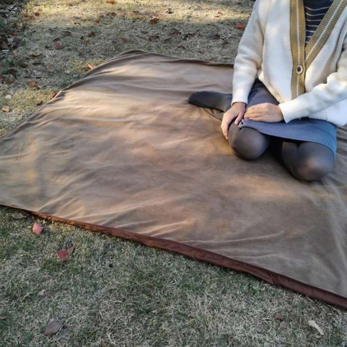 144X181cm Outdoor Picnic Beach Camping Mat Waterproof Camping Beach Blanket Ground Mat Mattress Slee