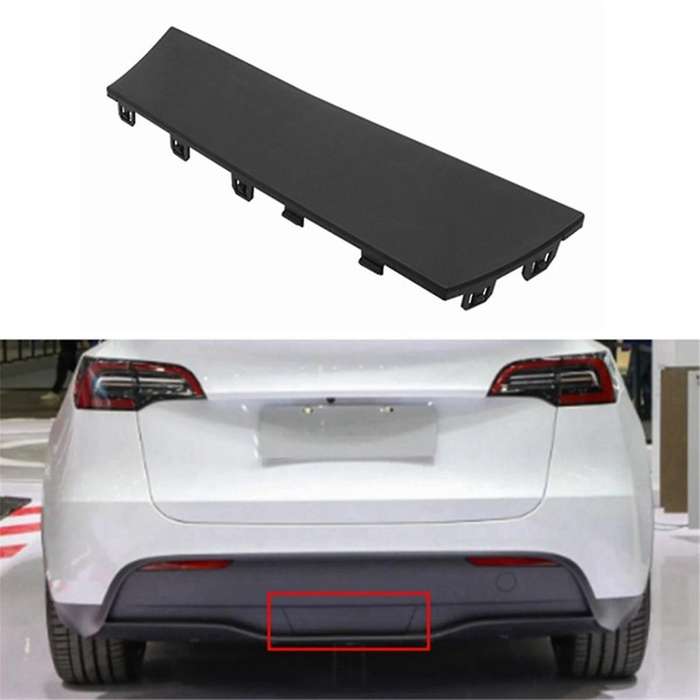 1494009-00-B Car Rear Bumper Tow Eye Hook Cap Trailer Lid Towing Hitch Cover for Model Y 2020-2023