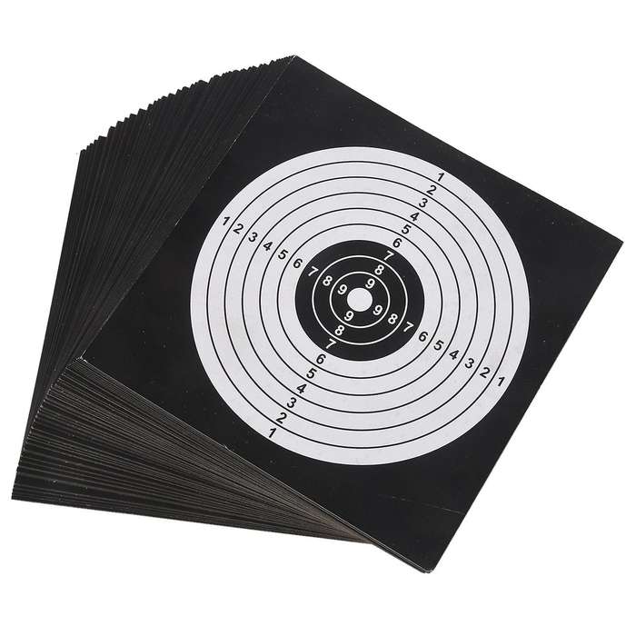 14Cm Funnel Pellet Trap Replacement Targets Holder Firing Accessory 100PCS Paper