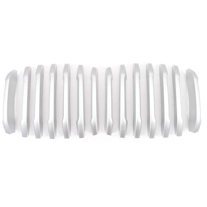 14Pcs Car Front Grill Decoration Strips Trim for X3 G01 X4 G02 2018 2019 Accessories