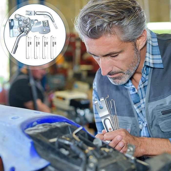 14Pcs Throttle Return Spring Kits Governor Link Rod with Base Throttle Arm Speed Control Arm for GX1