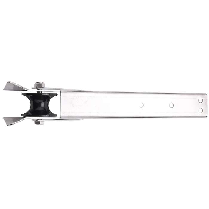 15 Inch 316 Stainless Steel 62x41mm Bow Anchor Rubber Roller for Fixed Boat Docking Corrosion Resis