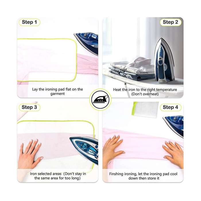 15 Pieces Household Ironing Cloth Muti-protective 24x16in Over Ironing Board Hanger Pressing Cloth