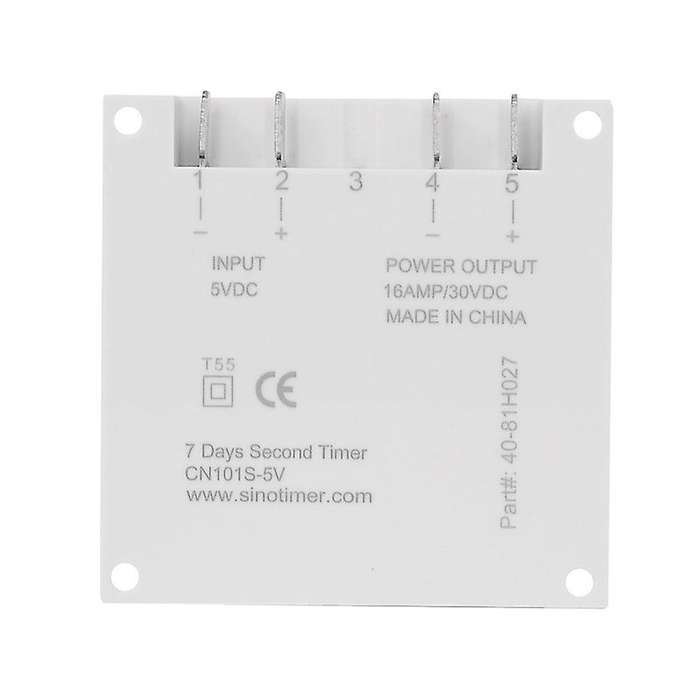 15.98 Inch LCD Digital Timer 5V DC Programmable Time Switch CN101S-5V