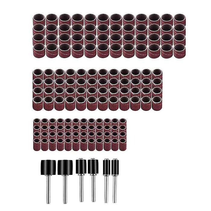 150pc Sand Ring Set Boxed Set Electric Mill Hanger Accessories Combination Grinding Polishing Cuttin