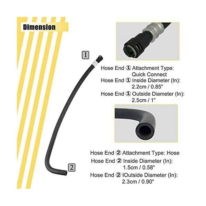 15145587 Rubber Hose Low Pressure Hose Heater Hose Cooling Water Hose Automotive Supplies for Gener