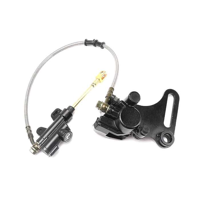 15mm Motorcycle Rear Disc Brake Assembly Caliper Cylinder for 125cc 140cc Scooter Dirt Pit Bike Atv