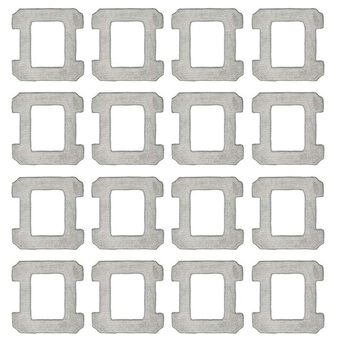 16 Pack Cleaning Pads for Winbot W1/W1 Pro, Microfiber Cleaning Cloths Spare Parts