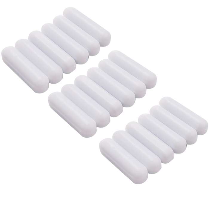 16 Pcs Magnetic Stirrer Mixer Stir Bar Stir Rod Magnetic Stir Plate Bar, Stir Plate Magnet Stick (3