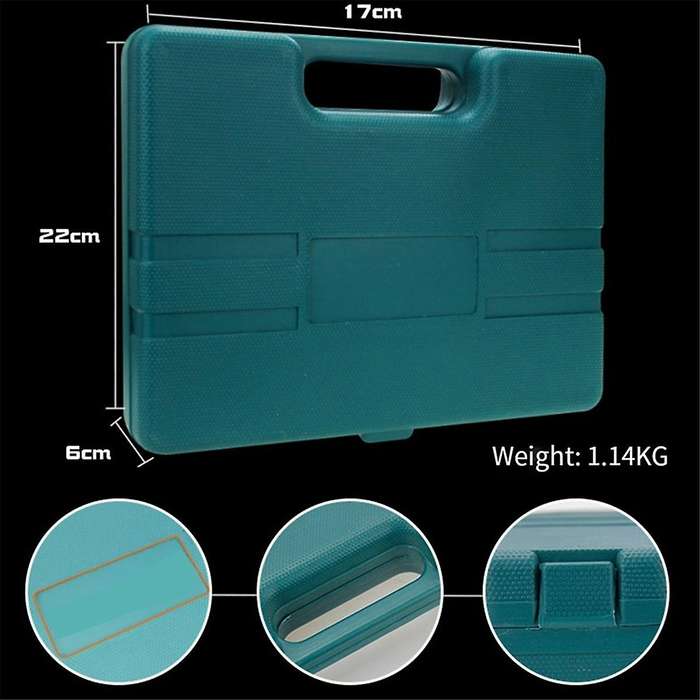 16 Pcs Multifunctional Vehicle Emergency Maintenance Tool Kit Go On Road Trip Rescue Workers' Vehicl