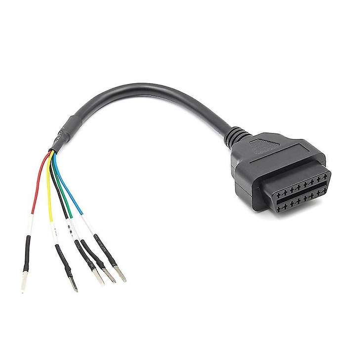 16 Pin OBD OBD2 Female K Line CAN Line Jumper Tester Connector Car Diagnostic Extension Cable Cord P