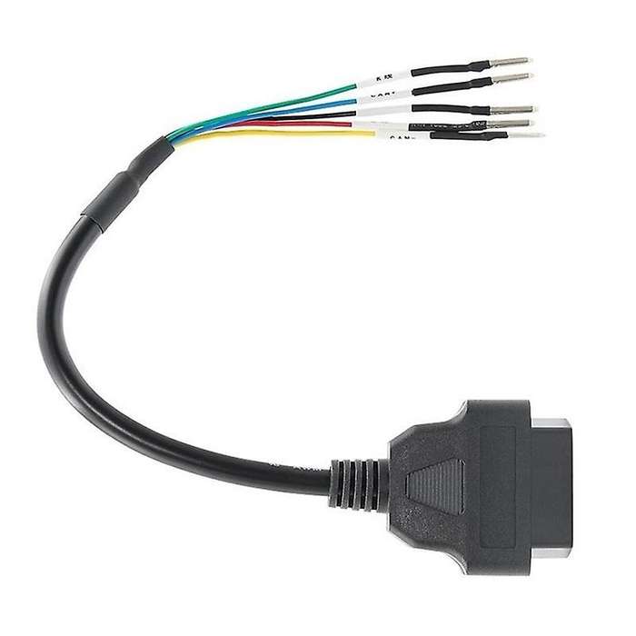16 Pin OBD OBD2 Female K Line CAN Line Jumper Tester Connector Car Diagnostic Extension Cable Cord P