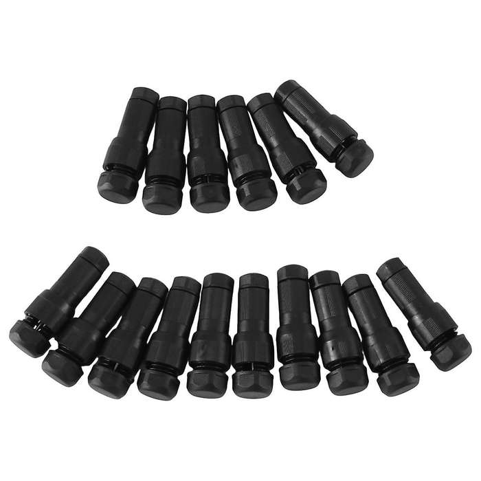 16 Sets Of Wire Quick Connectors Garden Lights Twisted Low Voltage Puncture Splitter No Stripping W