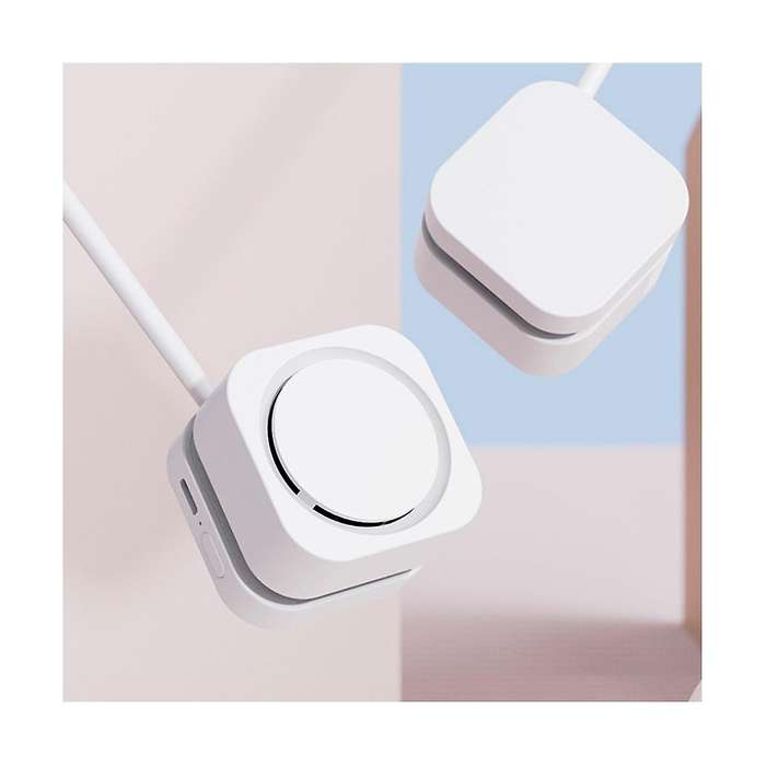 1600 Mah Mini Neck Fan Portable Foldable Pocket Small Fan Usb Silent Cooling Leafless Fan Air Coole