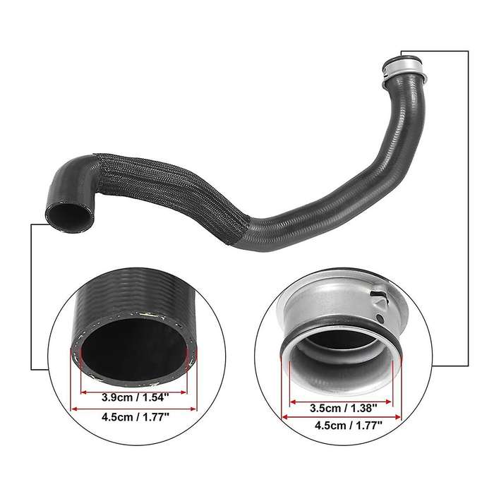 1645010682 Upper Radiator Hose Cooling Water Supply Pipe for M273 W166 X164 Ml550 Gl450 Gl320 A16450
