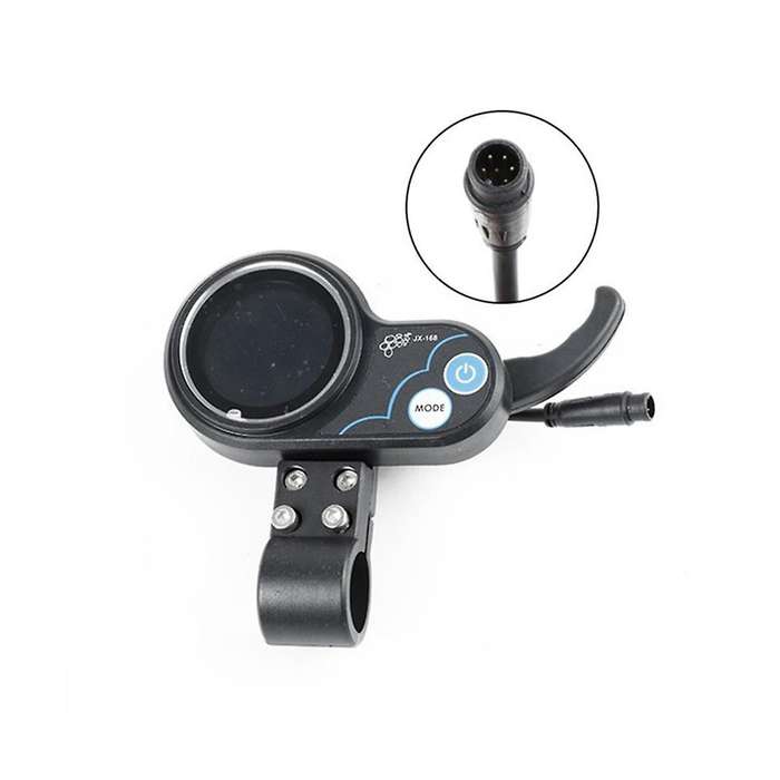 -168 36V 48V Adjustable 6PIN Plus Gauge Wire Throttle Gauge Replacement Accessories for Electric Sco