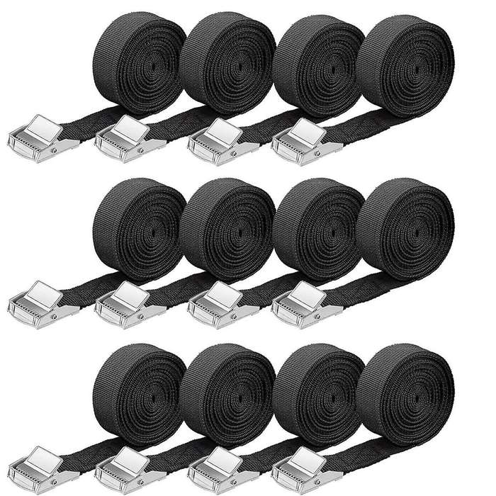 16ft, Adjustable Kayak Tie Cam Buckle, 00lbs, for Luggage Kayak with Car Roof Rack