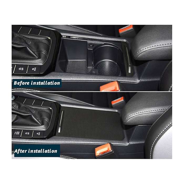 16D862531A Car Center Console Water Cup Holder Curtain for Sagitar 2019-2023 Drink Holder Slide Rol