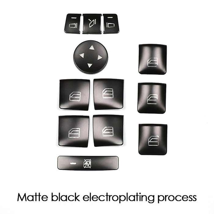 16PCS Car Door Seat Memory Lock Window Glass Lift Button Cover