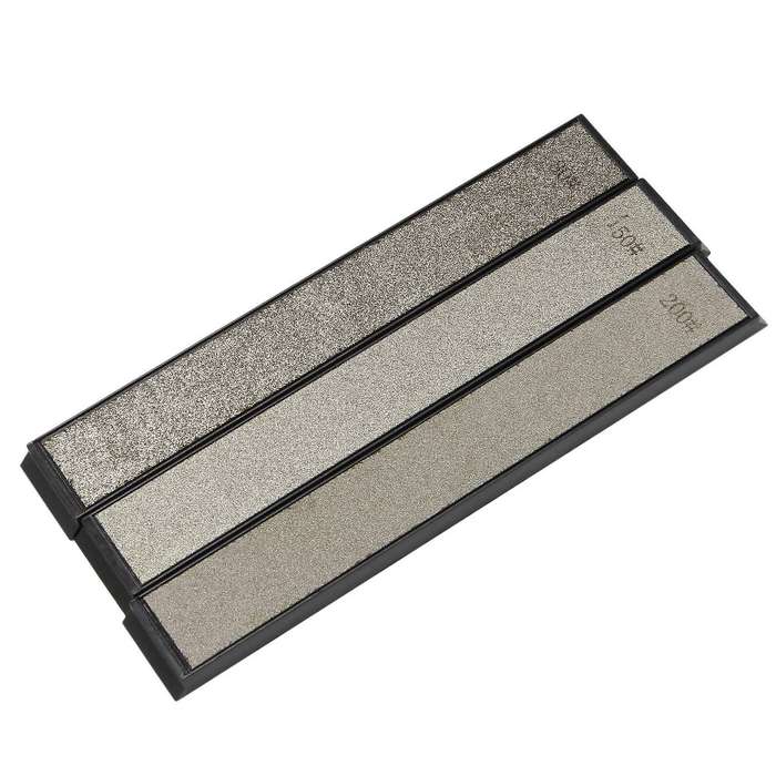 16Pcs Diamond Sharpener Household Kitchen Whetstone Sharpening System Diamond Whetstone Set Tool 80-