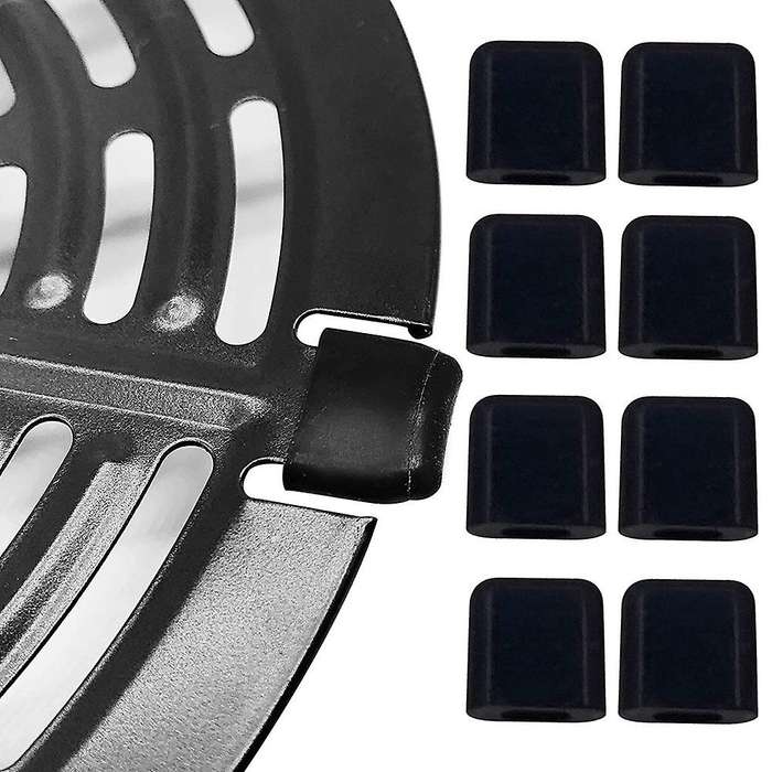 16pcs Replacement Rubber for Airfryer Pan Airfryer Pieces Non-scratch Protective Covers Kitchen Coo
