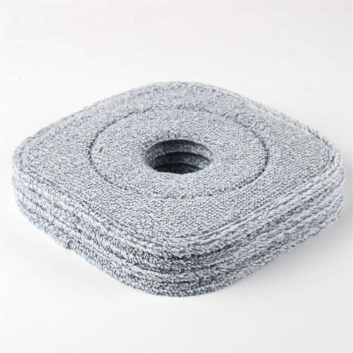 16Pcs Washable Mop Cloth for Mop Squeeze Mop Automatic Separation Rotating Cleaning Floors Mop Pads