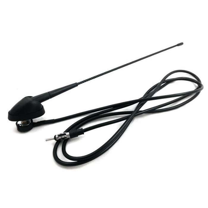 17 Inch Square Base Roof Antenna and Mount with Wiring for 106 205 206 306 307 309 406 806