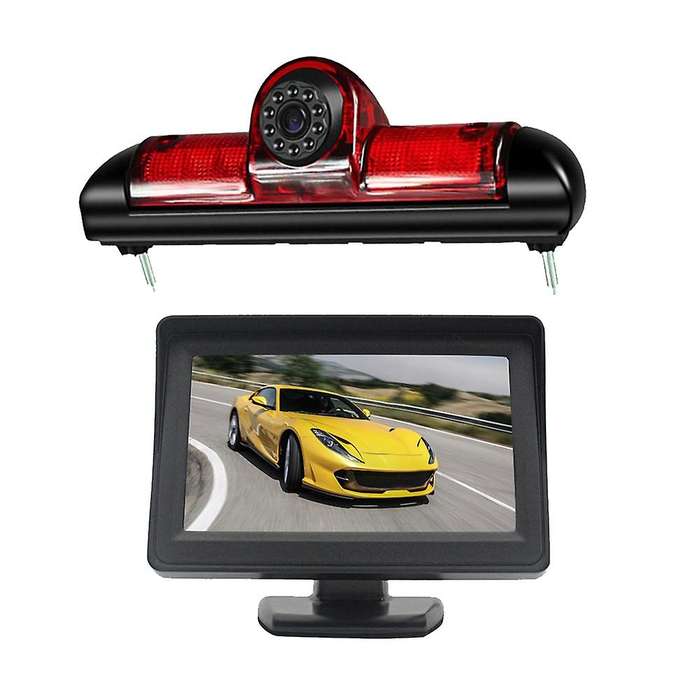170 degree Rear Camera Brake Light & 4.3Inch Monitor for Ducato Jumper Boxer 2006-2015