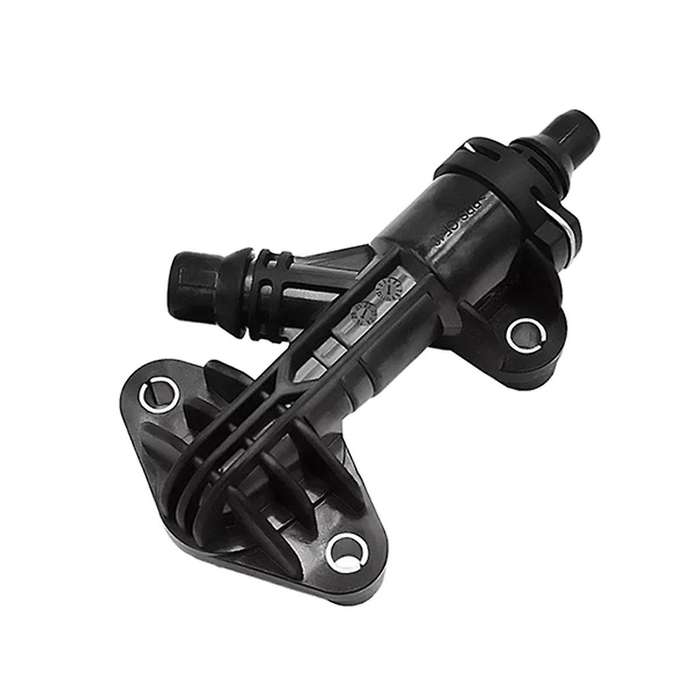17217599546 17227572541 Cooling System Thermostat Housing Cover Thermostat Coolant Water Outlet For