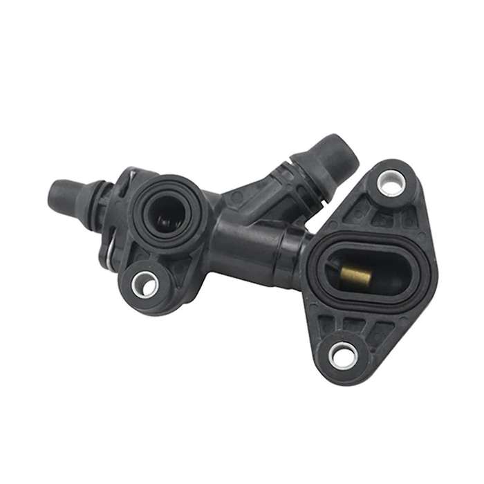 17217599546 17227572541 Cooling System Thermostat Housing Cover Thermostat Coolant Water Outlet For