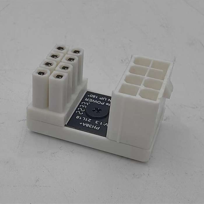180 Degree 8 Pin Steering Connector Desktop Computer Accessories Angled Turning Connectors for Grap