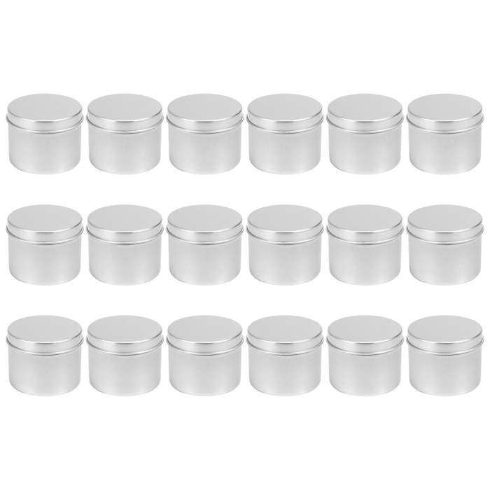 18 Piece Candle Tin , 4 , Candle Containers for Diy Candle Making,candle Container,handmade Candle