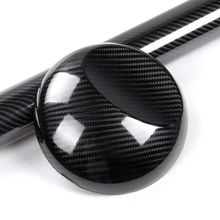 18PCS Car Interior Decorative Sticker 5D Glossy Carbon Fiber Trim Stylish Well Protective for- 5 Ser