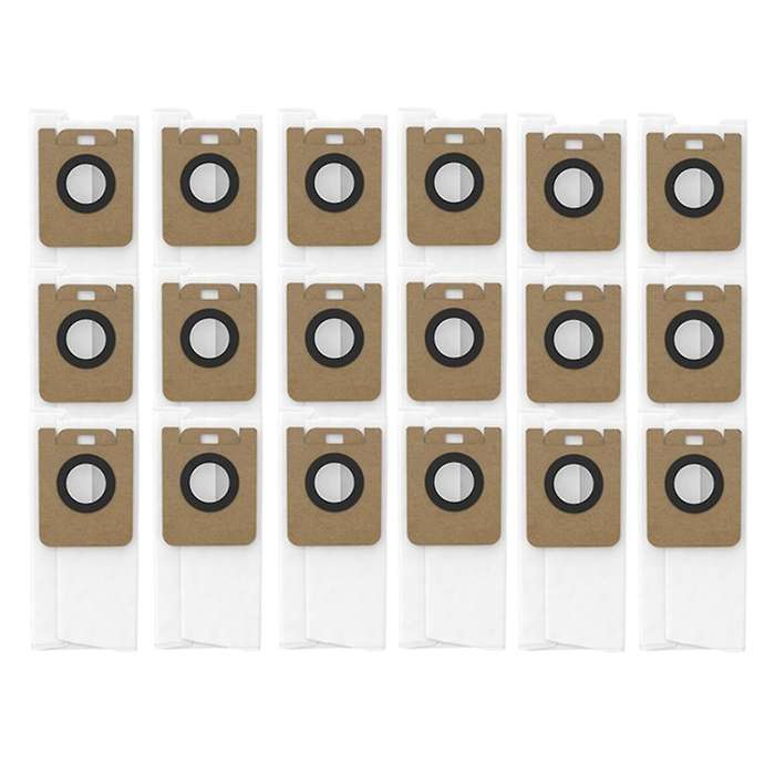 18Pcs for Sweeping Robot L10 Plus Accessories Dust Bag Non Woven Garbage Bag Dust Collection Bag