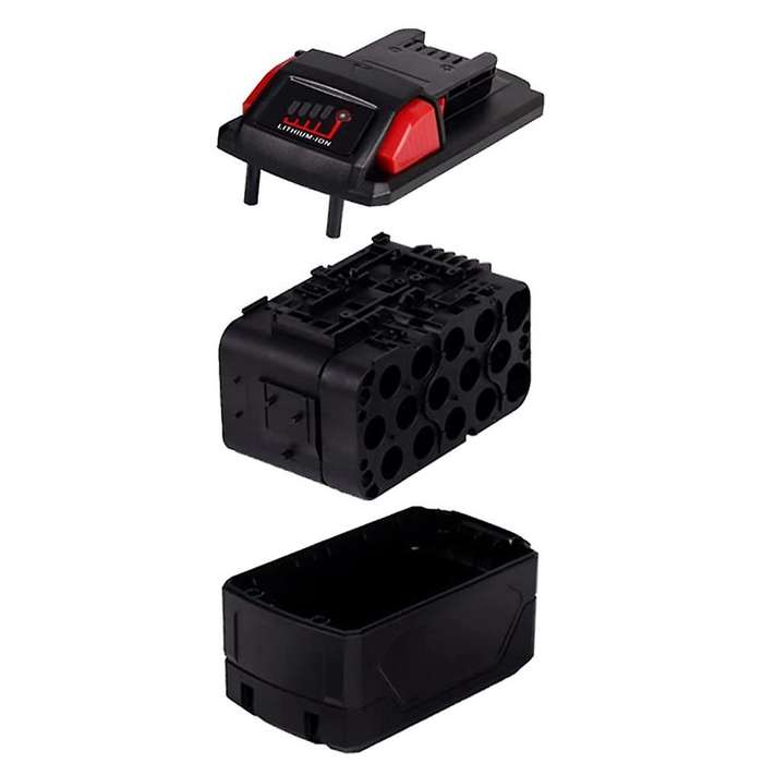 18V 9.0Ah Battery Case Replacement for Milwaukeee, Battery Replacement Repair Kit Part(No Battery In