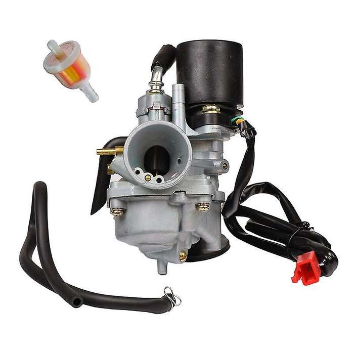 19 mm PZ19J Carburetor for 2-Stroke 50Cc 1E40QMB Engines with Fuel Filter