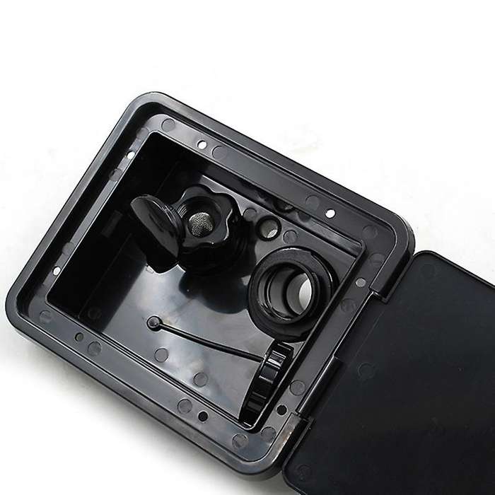 193X164.5 mm RV Hatch Cover Accessories Lockable Water Inlet Parts with Keys Square Threaded Fill Di